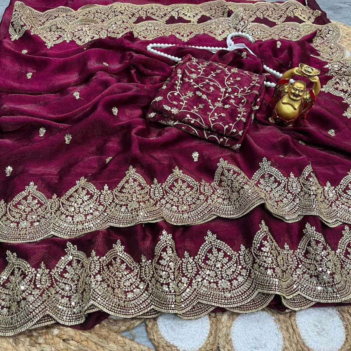 Chiffon Designer Saree