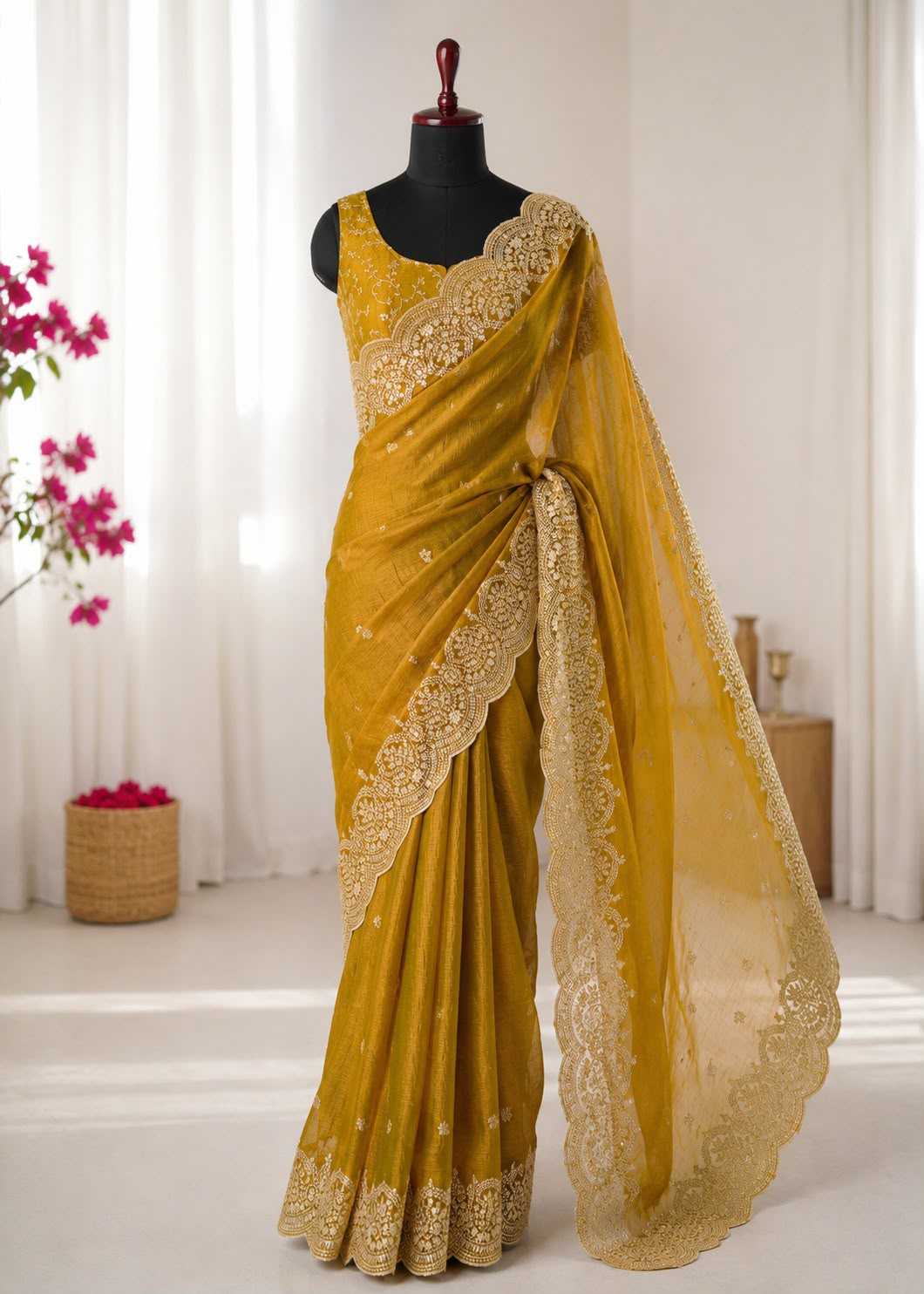 Chiffon Designer Saree