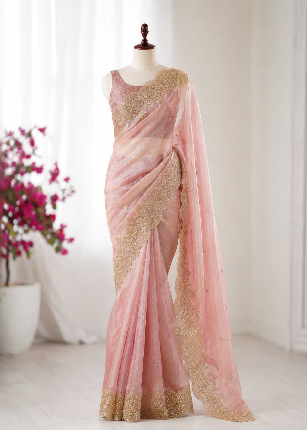 Chiffon Designer Saree