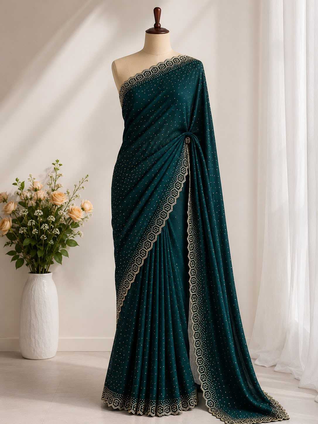Space Silk Traditional Saree