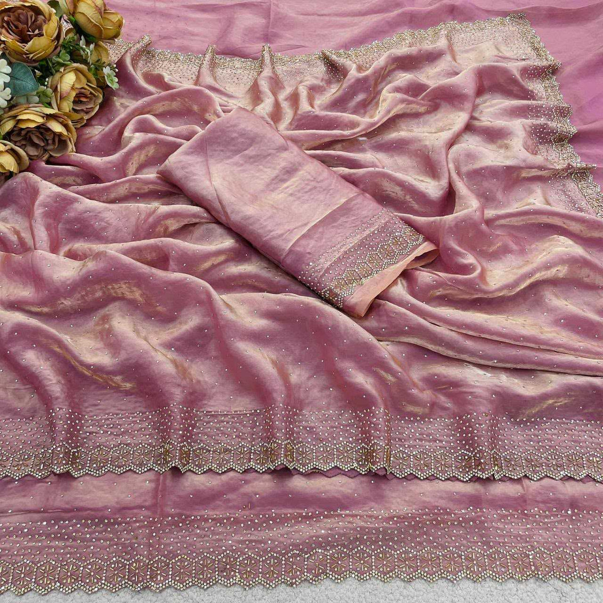 Space Silk Traditional Saree