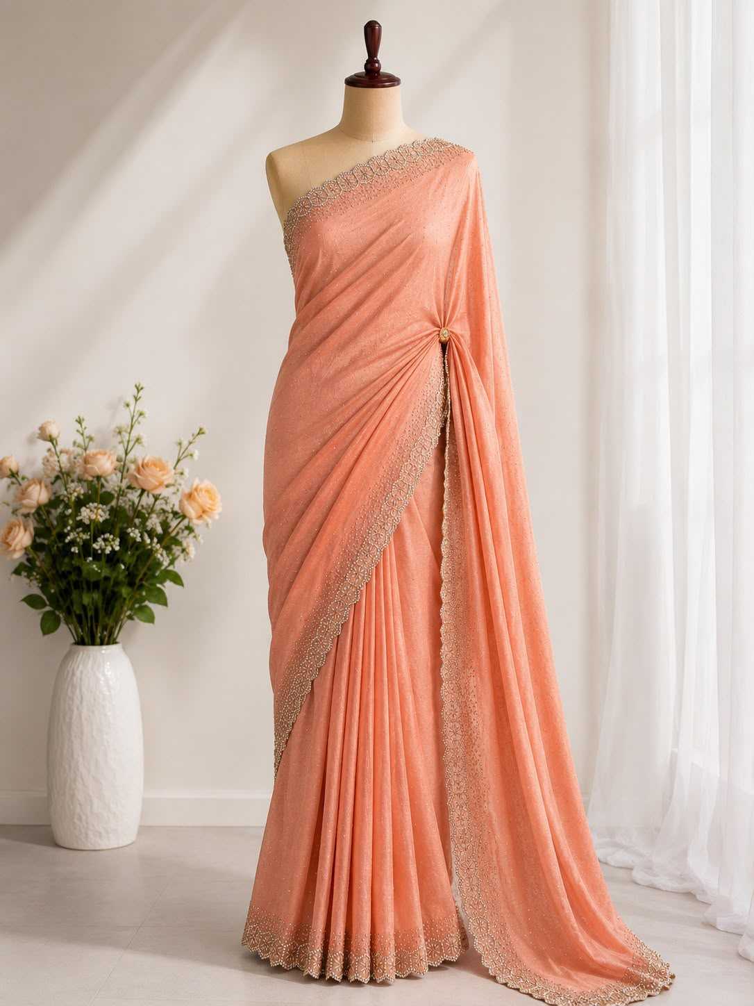 Space Silk Traditional Saree