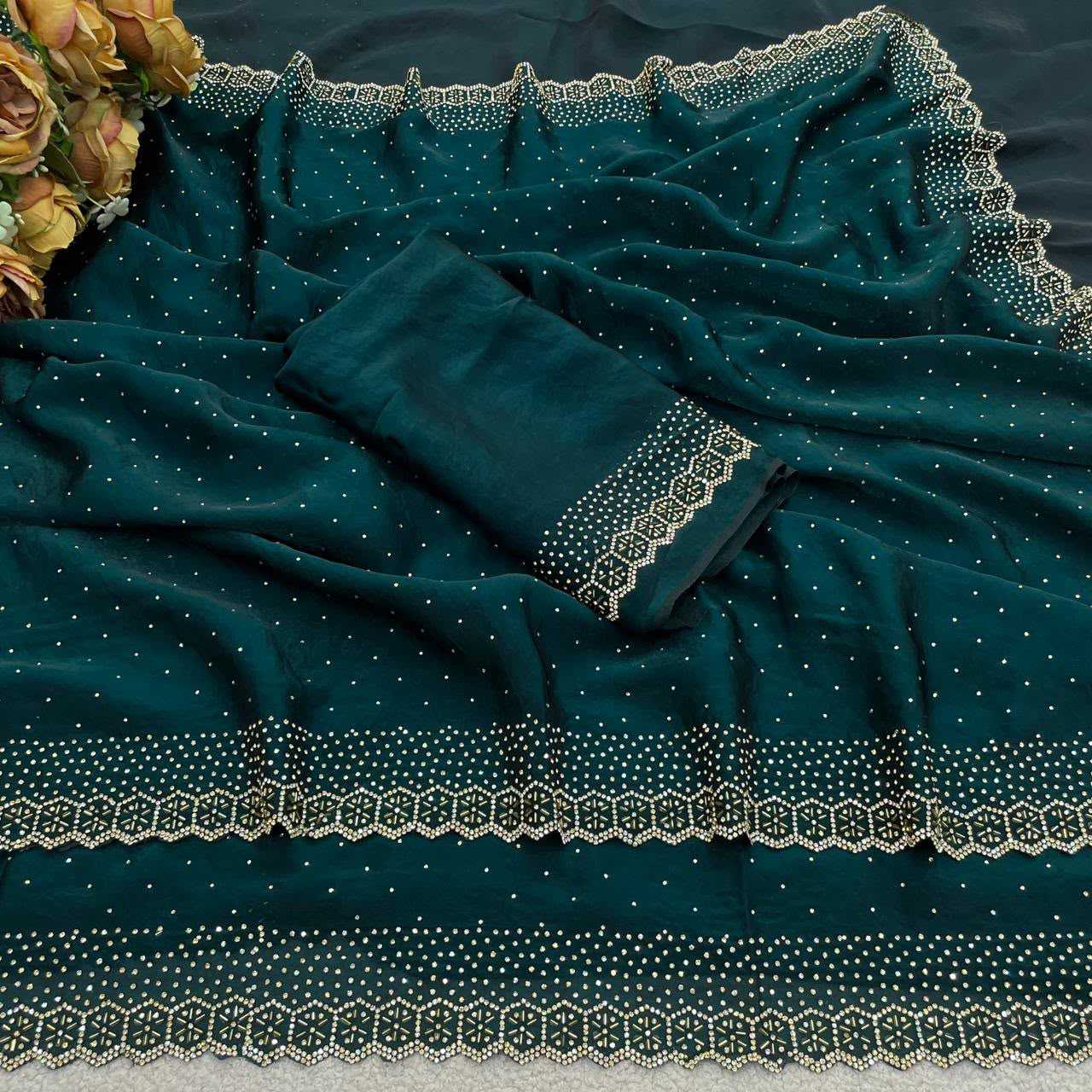 Space Silk Traditional Saree