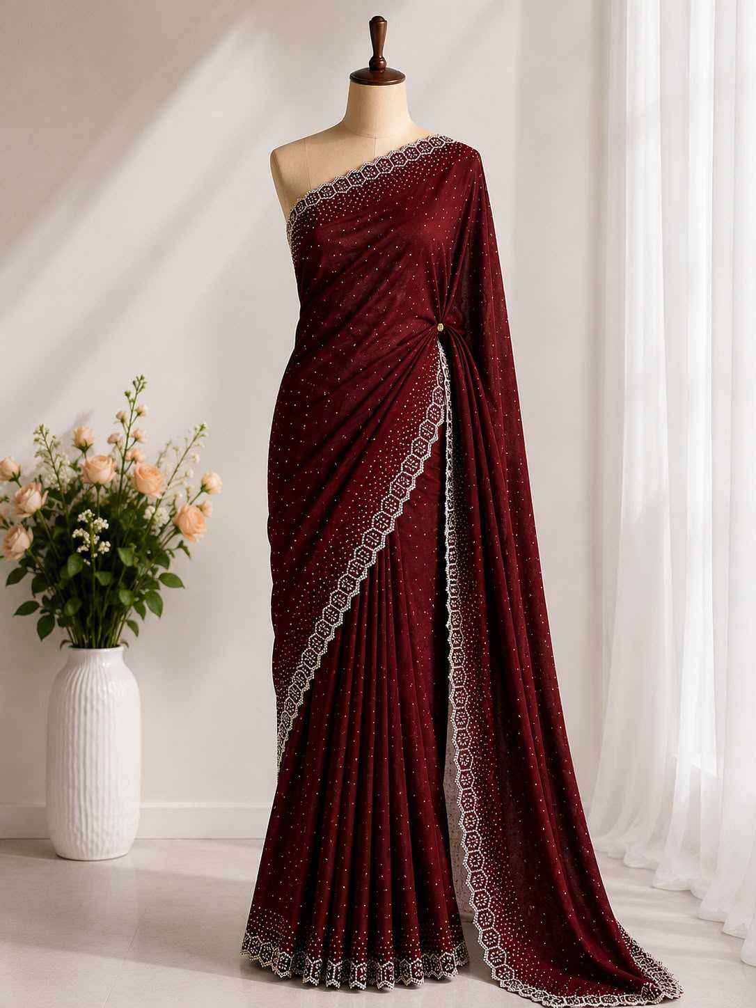 Space Silk Traditional Saree