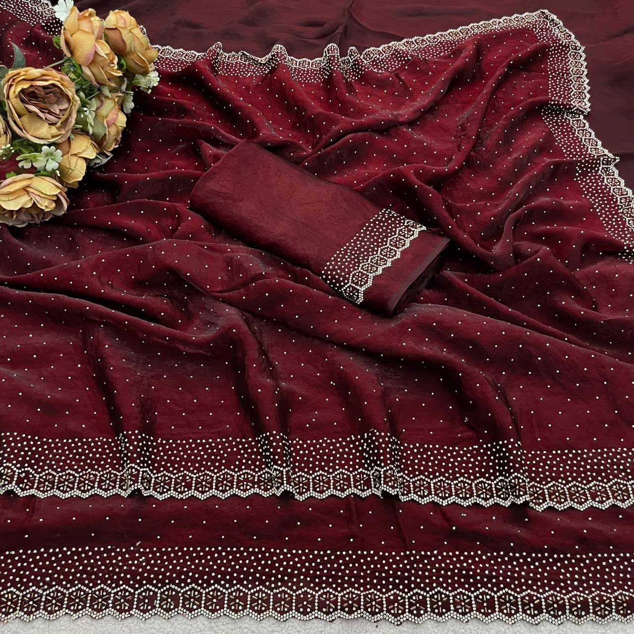 Space Silk Traditional Saree