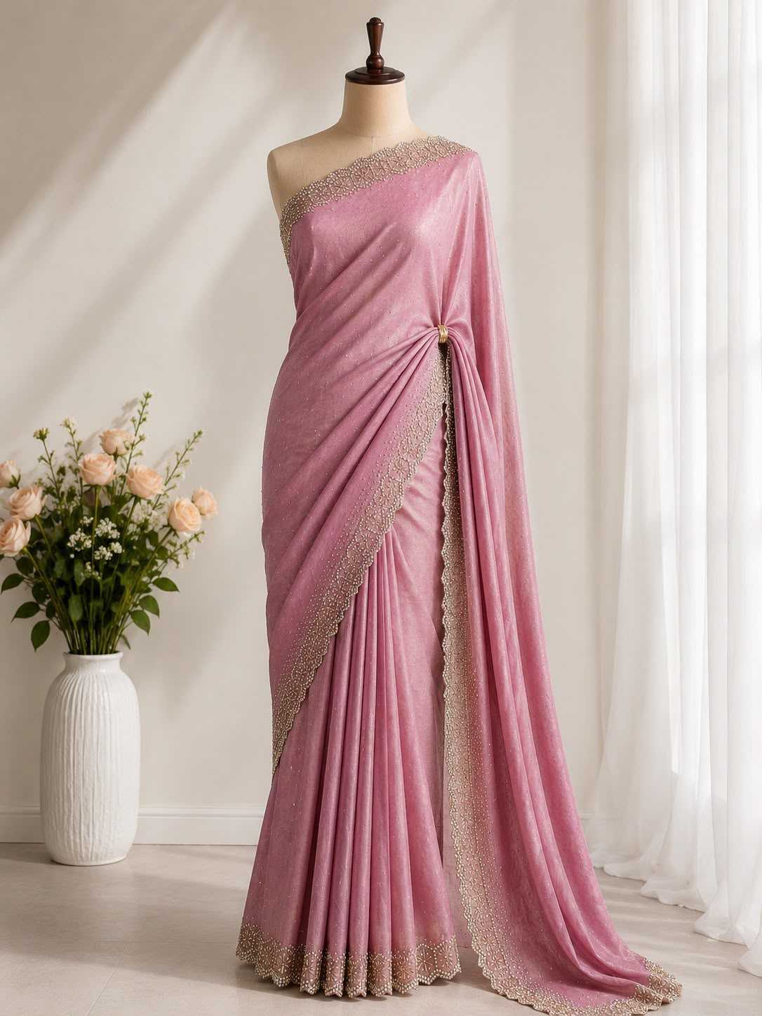 Space Silk Traditional Saree