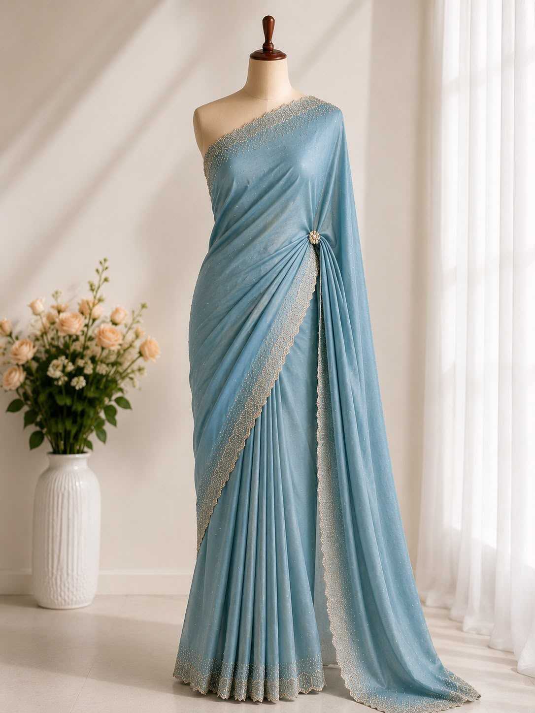 Space Silk Traditional Saree