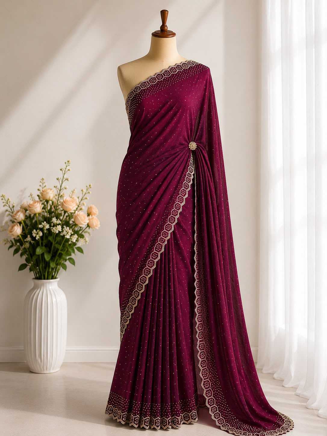 Space Silk Traditional Saree