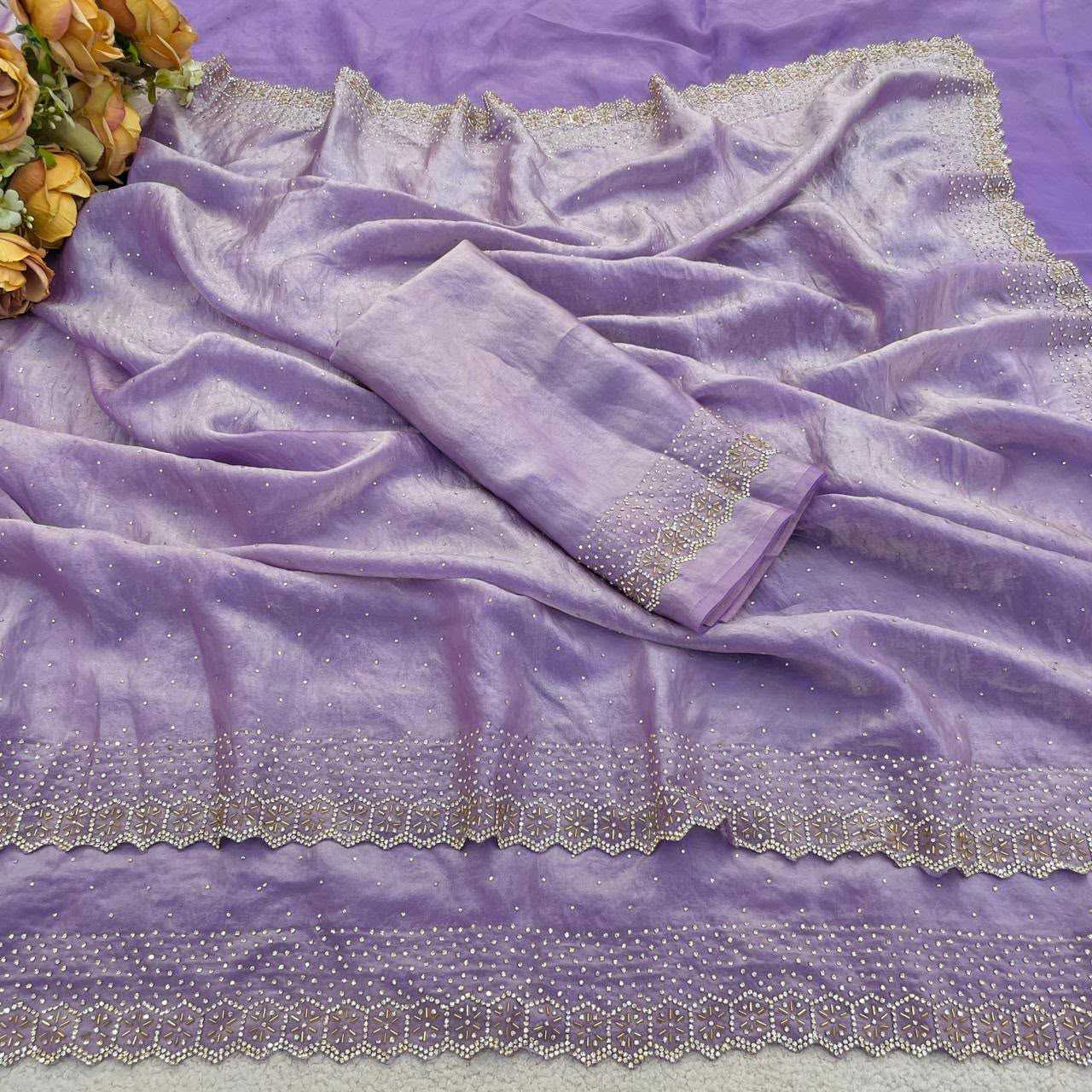 Space Silk Traditional Saree
