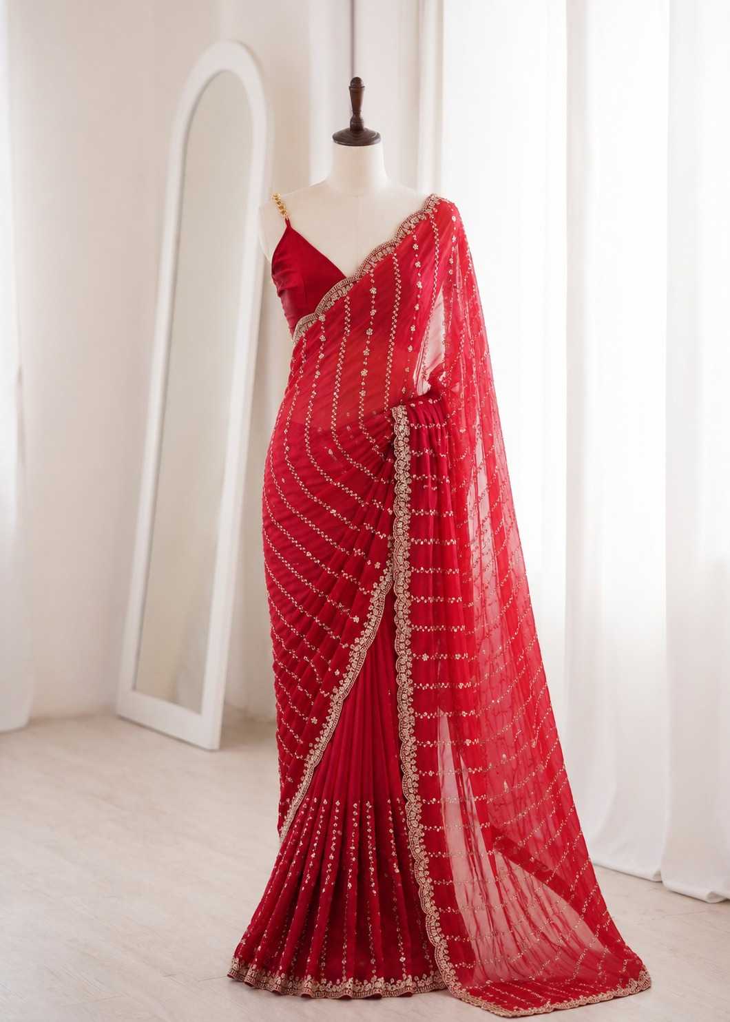 Party Wear Silk Saree