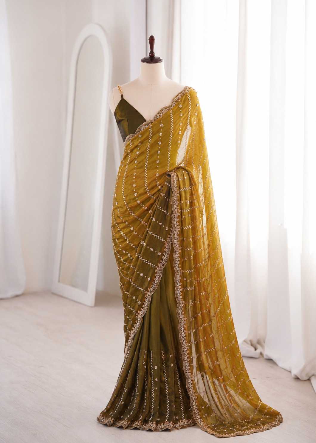 Party Wear Silk Saree