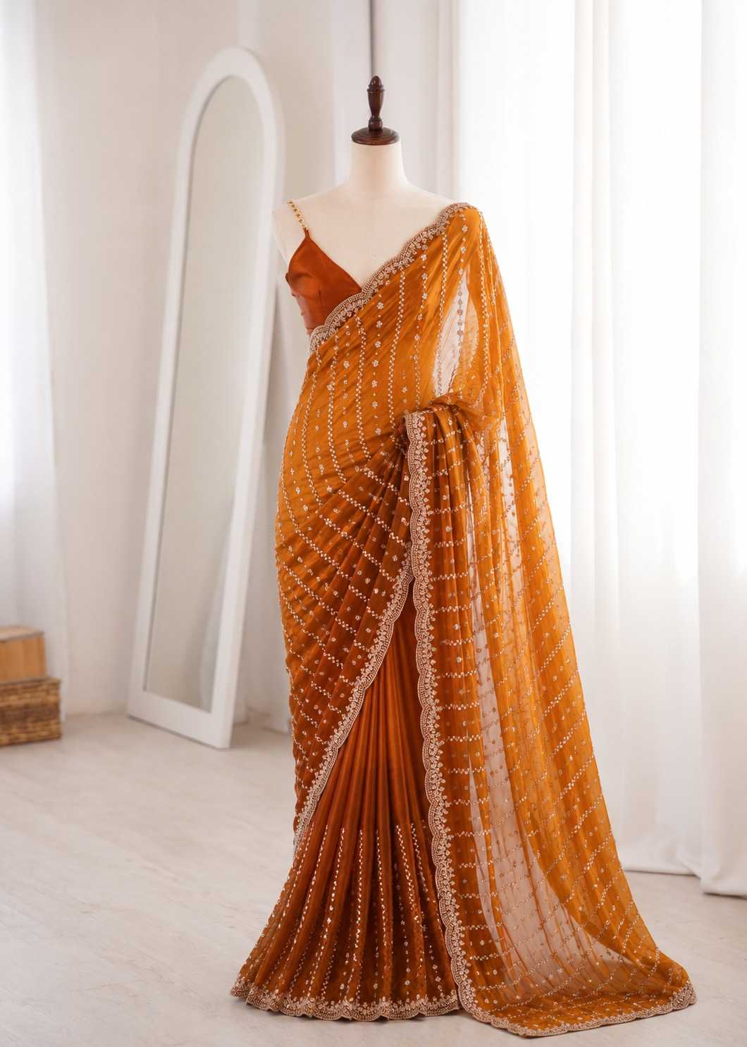 Party Wear Silk Saree