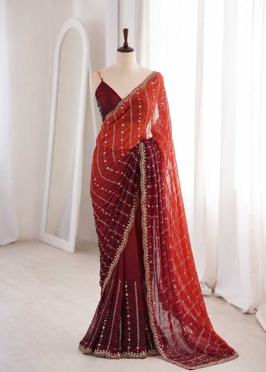 Party Wear Silk Saree