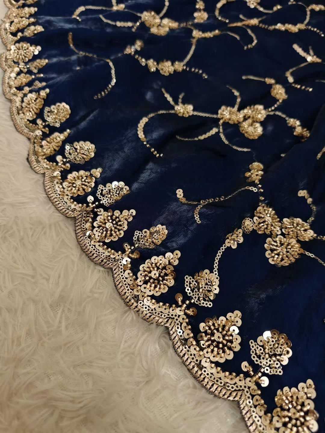 Space Silk Party Wear Saree