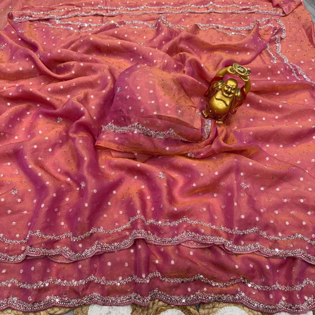 Pure Silk Party Wear Saree