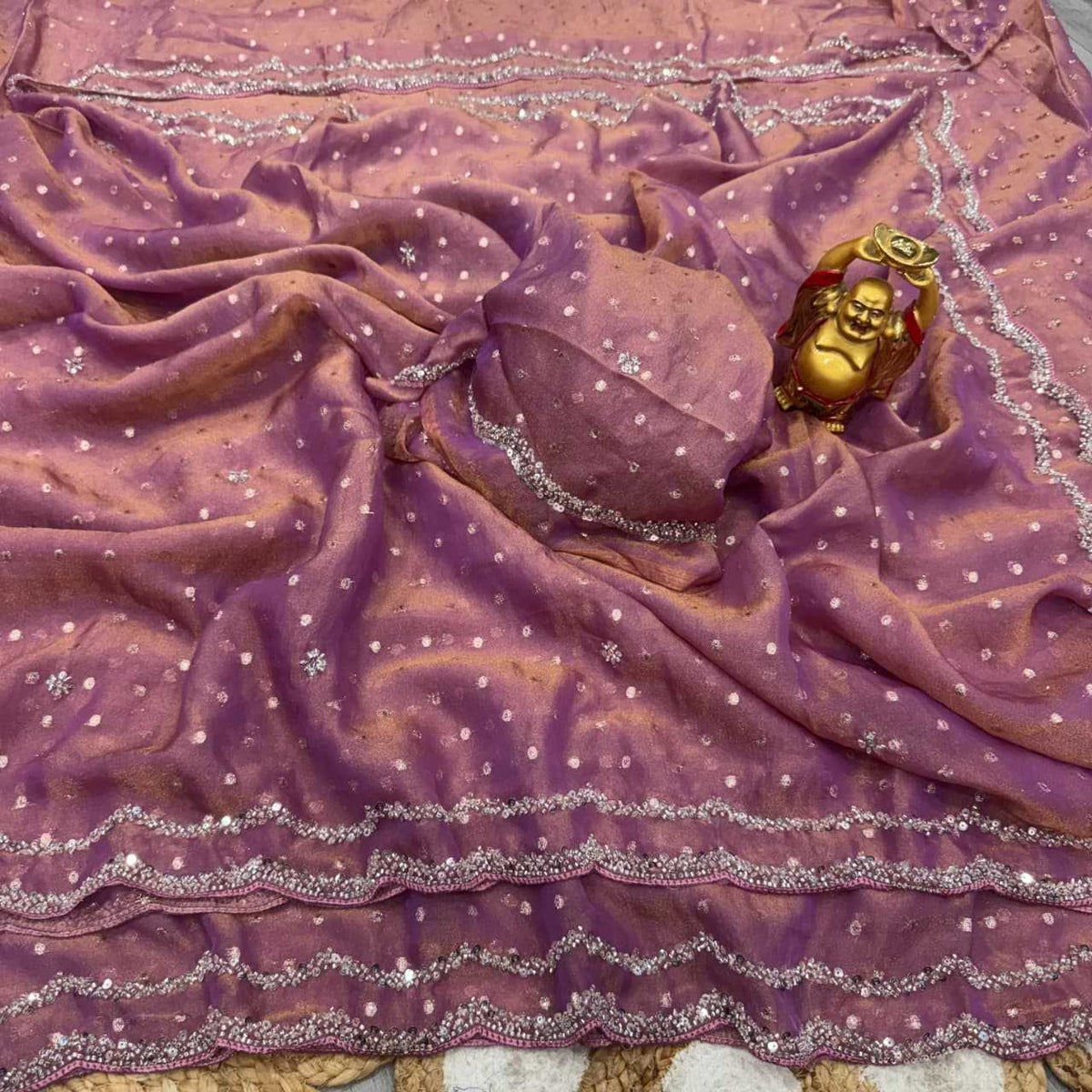 Pure Silk Party Wear Saree