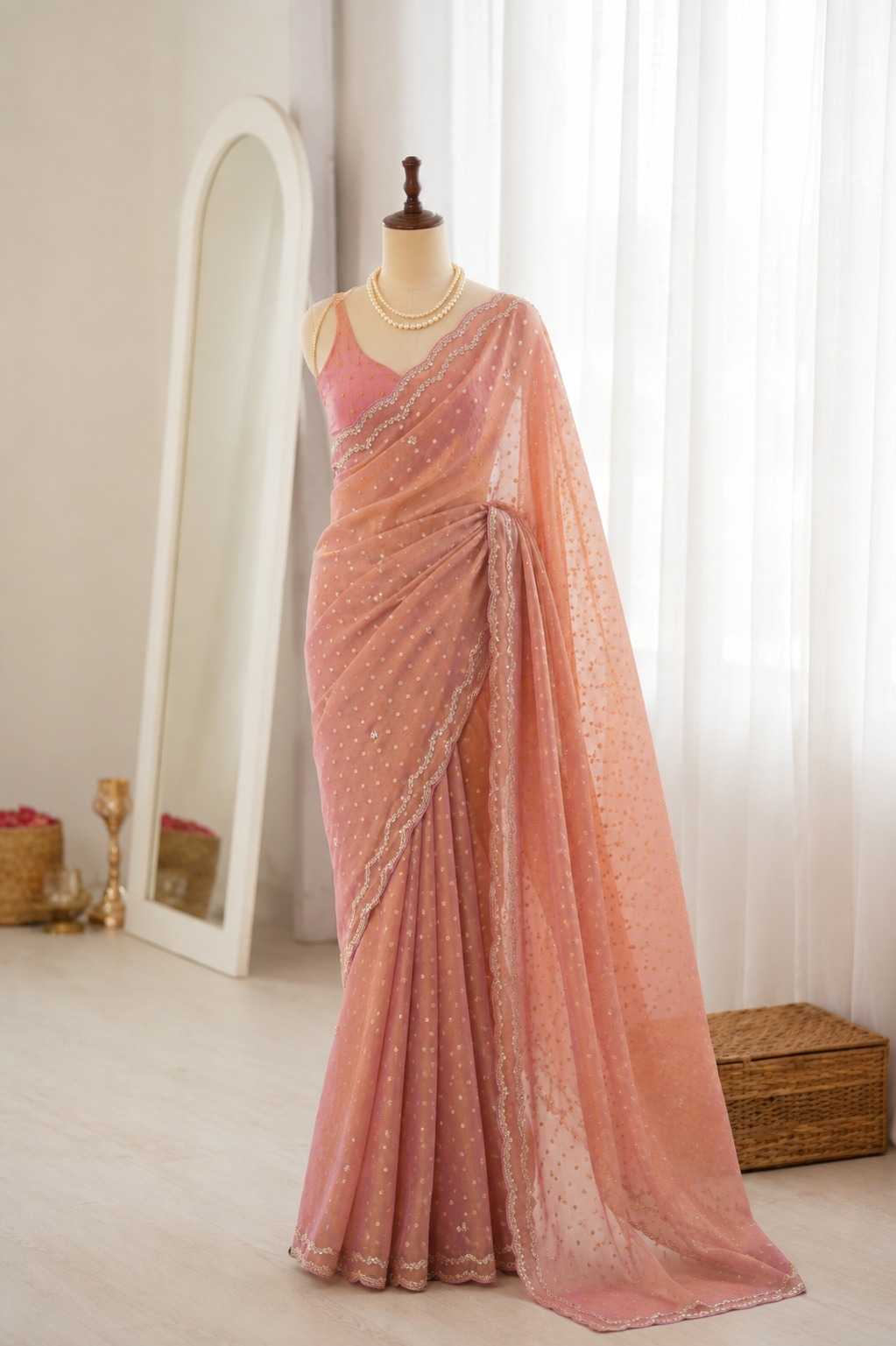 Pure Silk Party Wear Saree