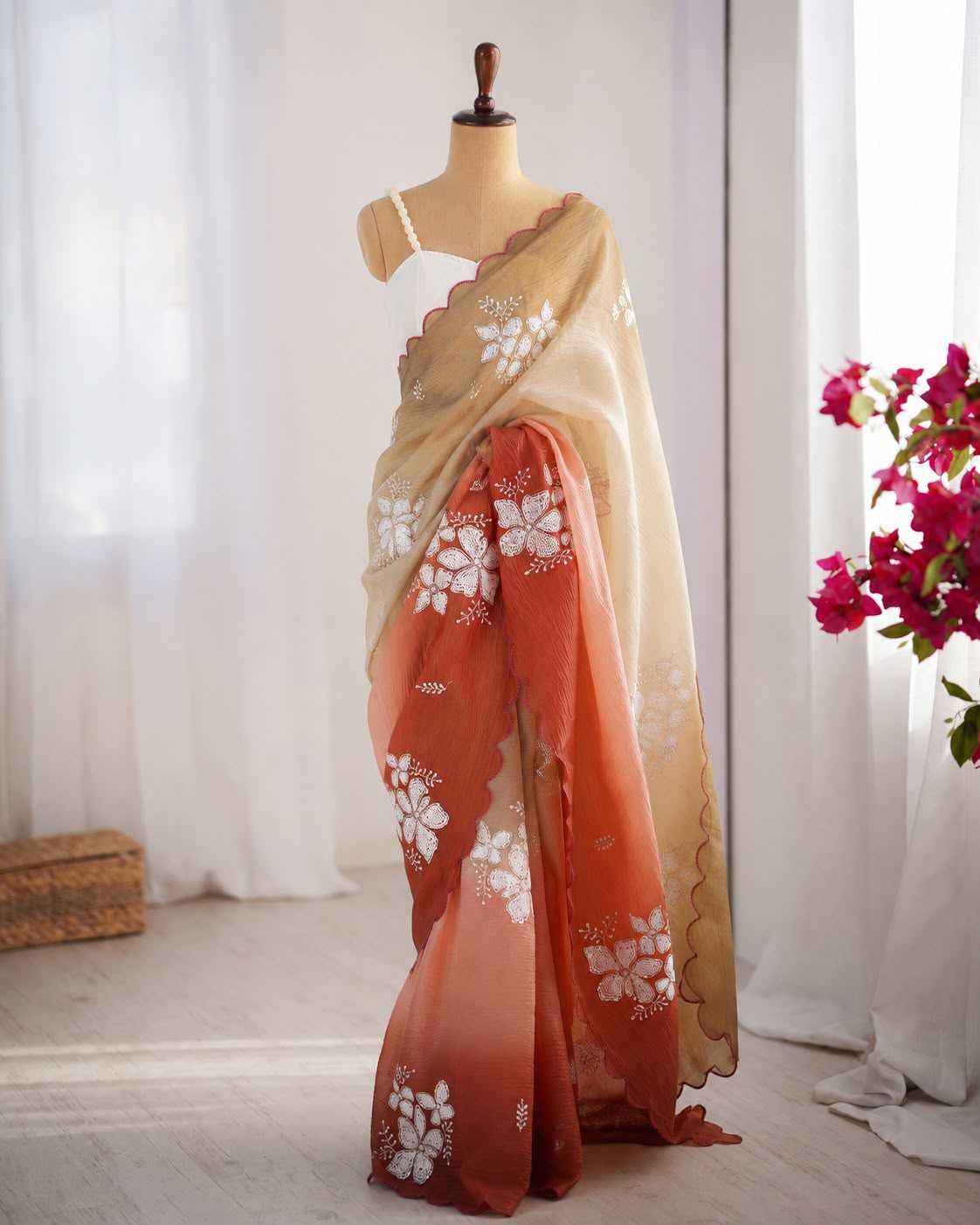 Crunchi Designer Saree