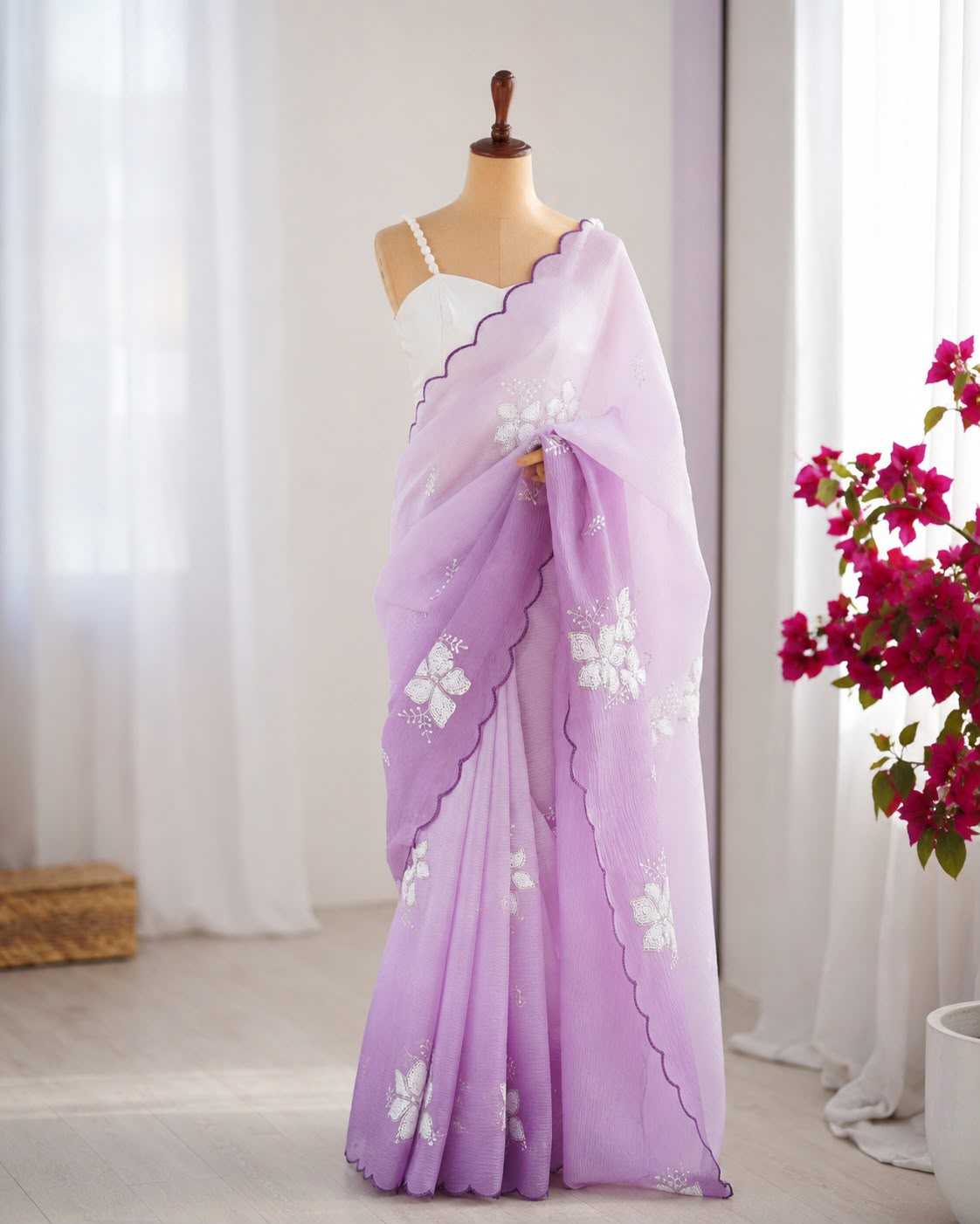 Crunchi Designer Saree