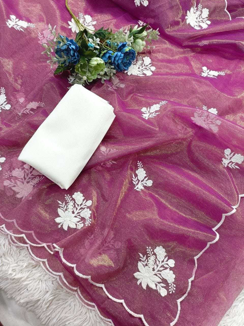 Aaradhini Twill Net Designer Saree