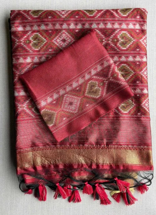Anaya Patola Silk Traditional Saree