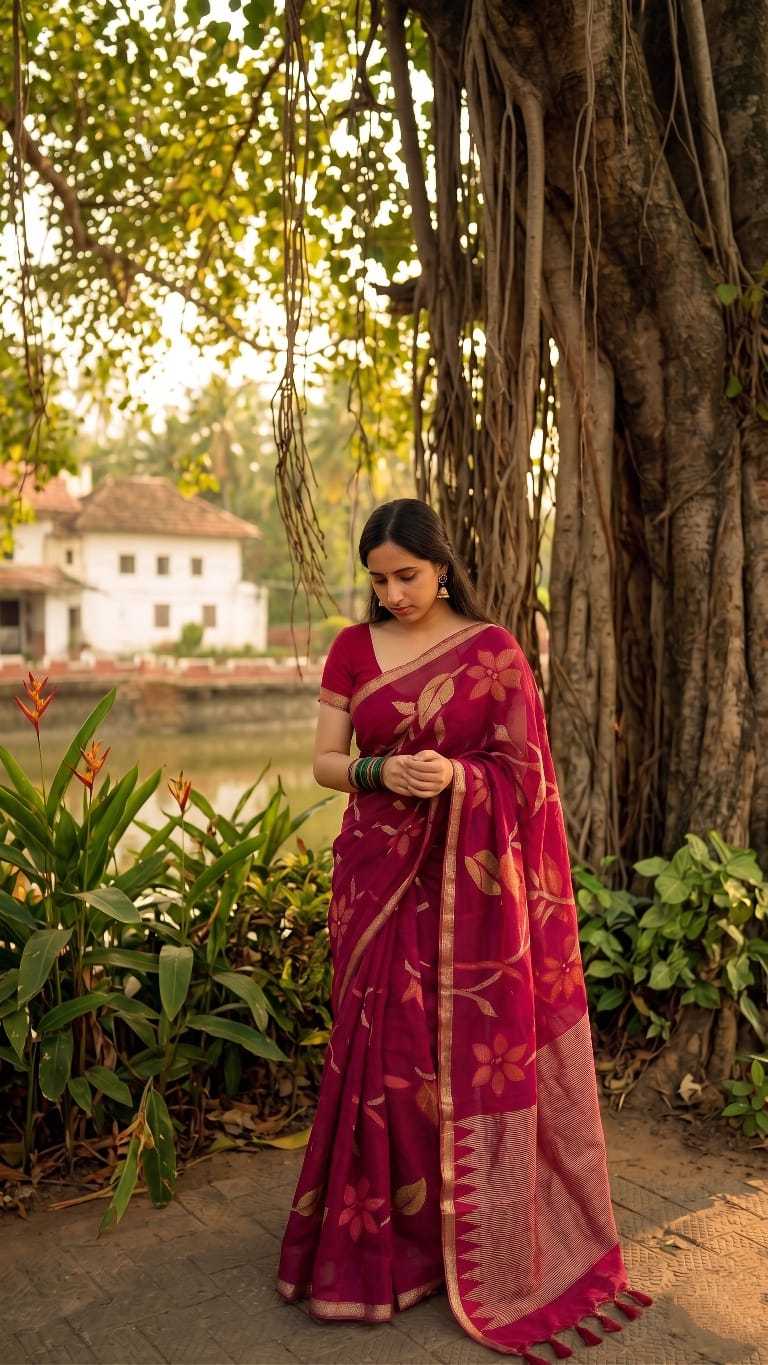 Anaya Soft Jamdani Designer Saree