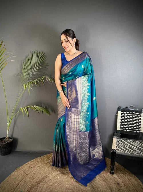 Anaya Soft Silk Kanjeevaram Saree