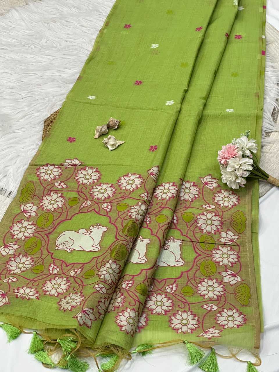 Anvi Soft Cotton Printed Saree