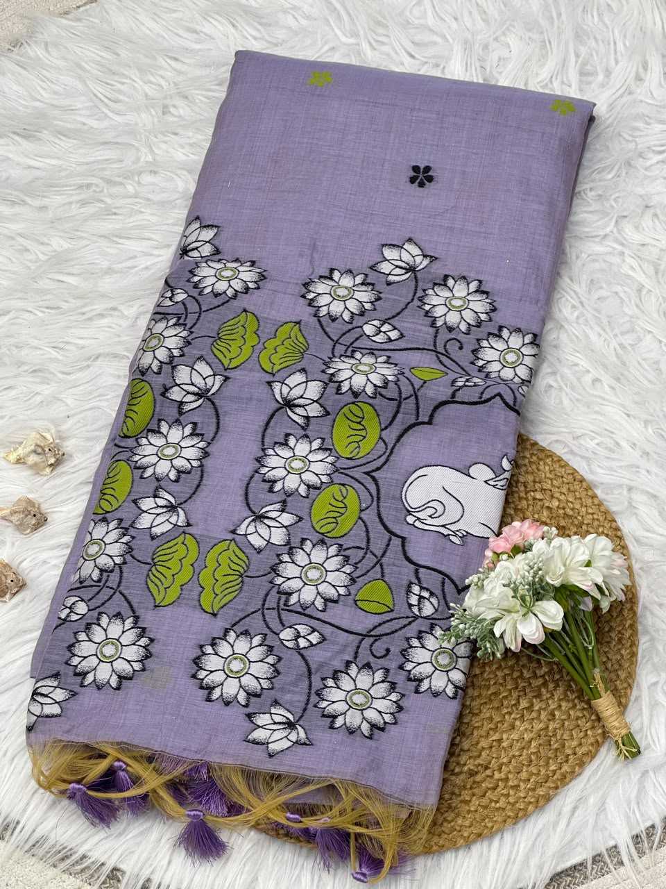 Anvi Soft Cotton Printed Saree