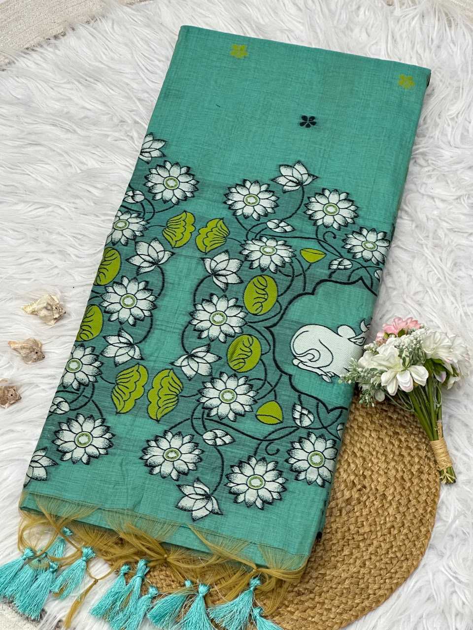 Anvi Soft Cotton Printed Saree