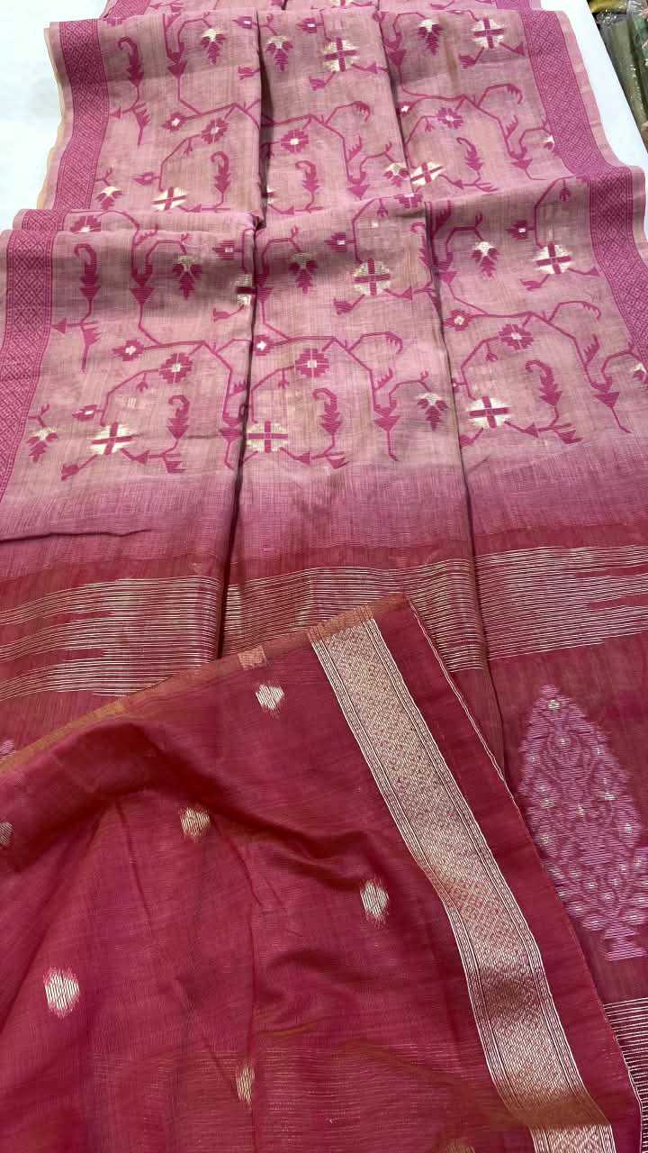 Asmi Soft Jamdani Designer Saree