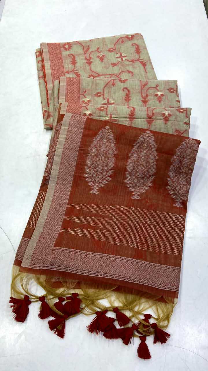 Asmi Soft Jamdani Designer Saree