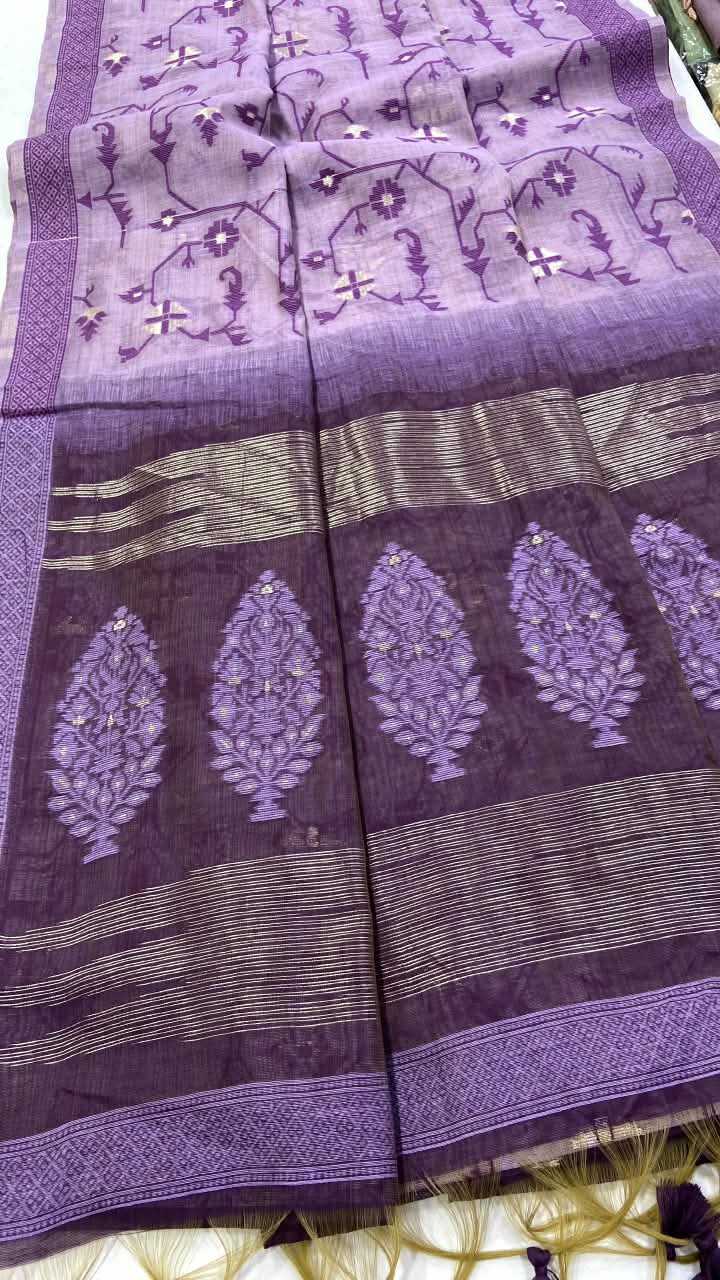 Asmi Soft Jamdani Designer Saree