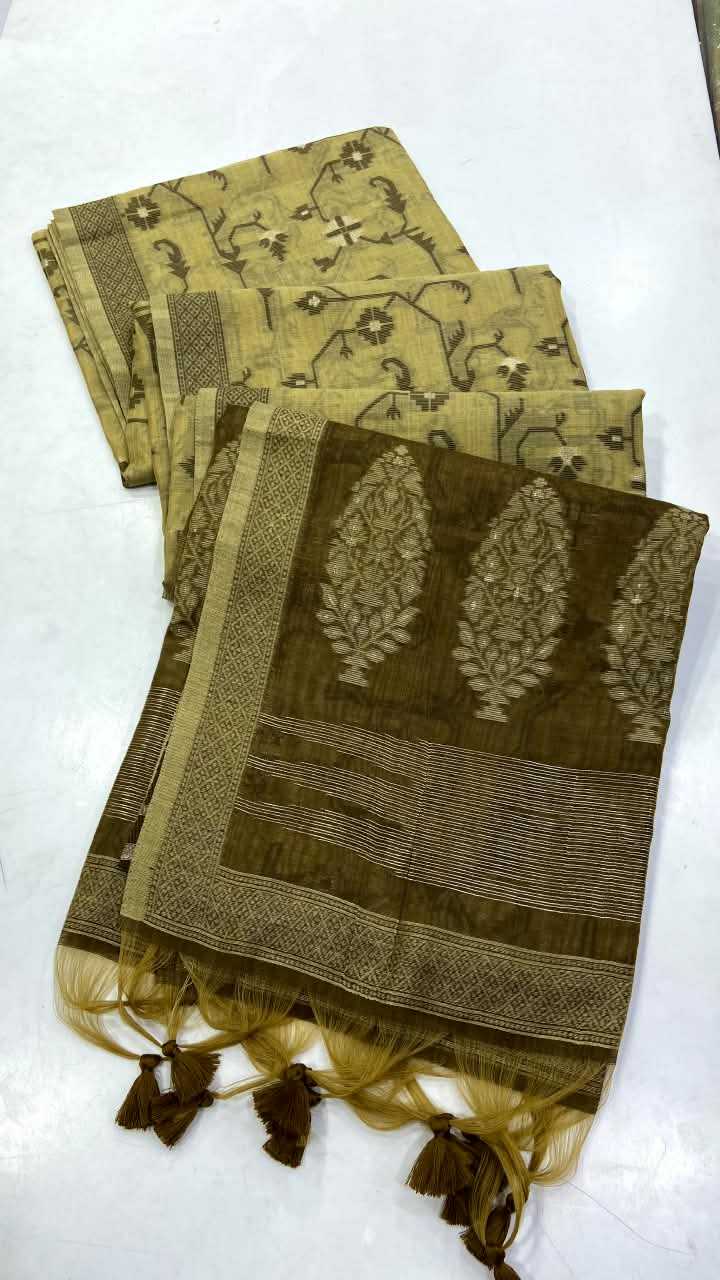 Asmi Soft Jamdani Designer Saree
