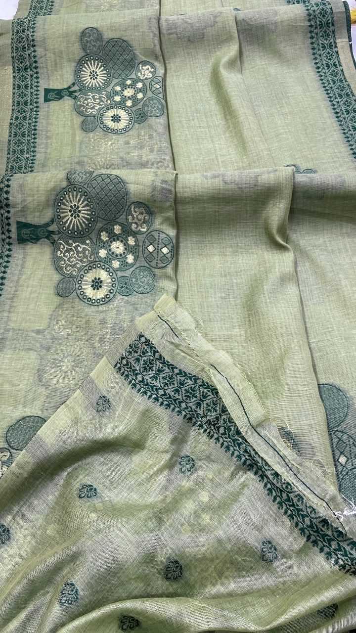 Barkha Soft Jamdani Printed Saree