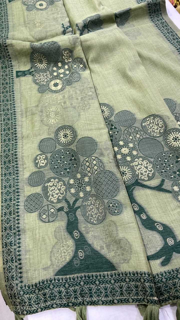 Barkha Soft Jamdani Printed Saree
