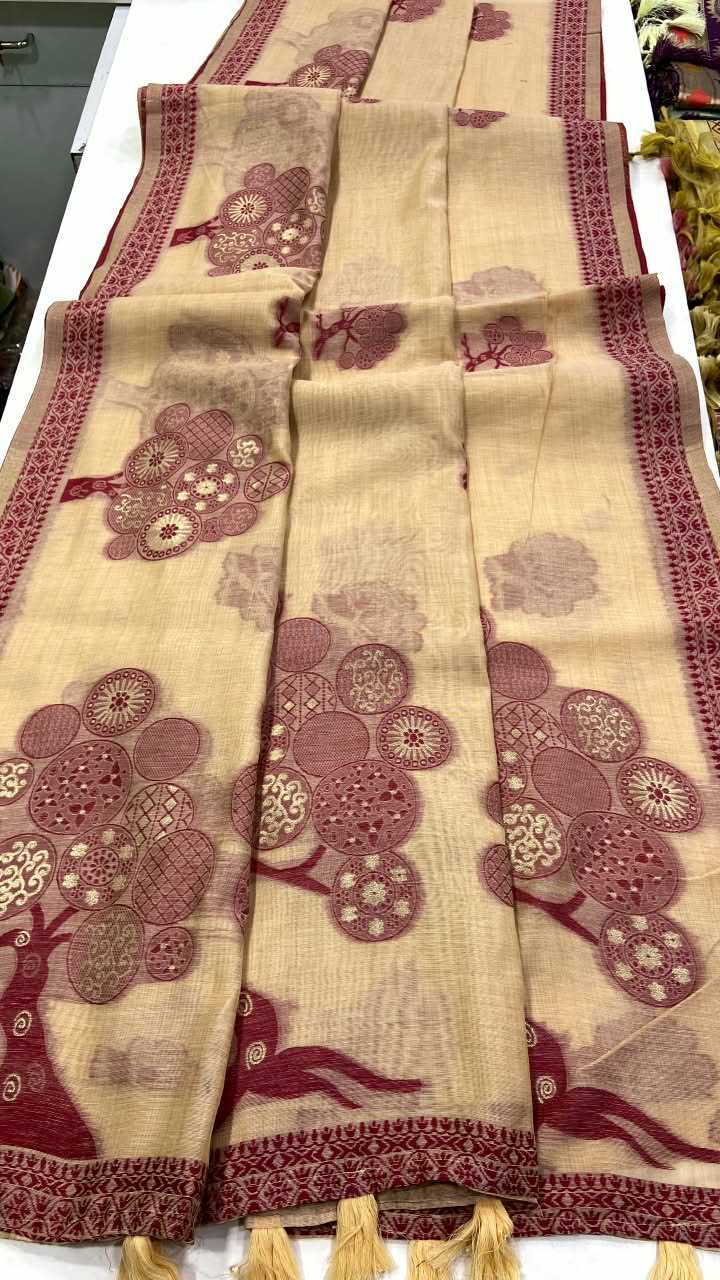 Barkha Soft Jamdani Printed Saree