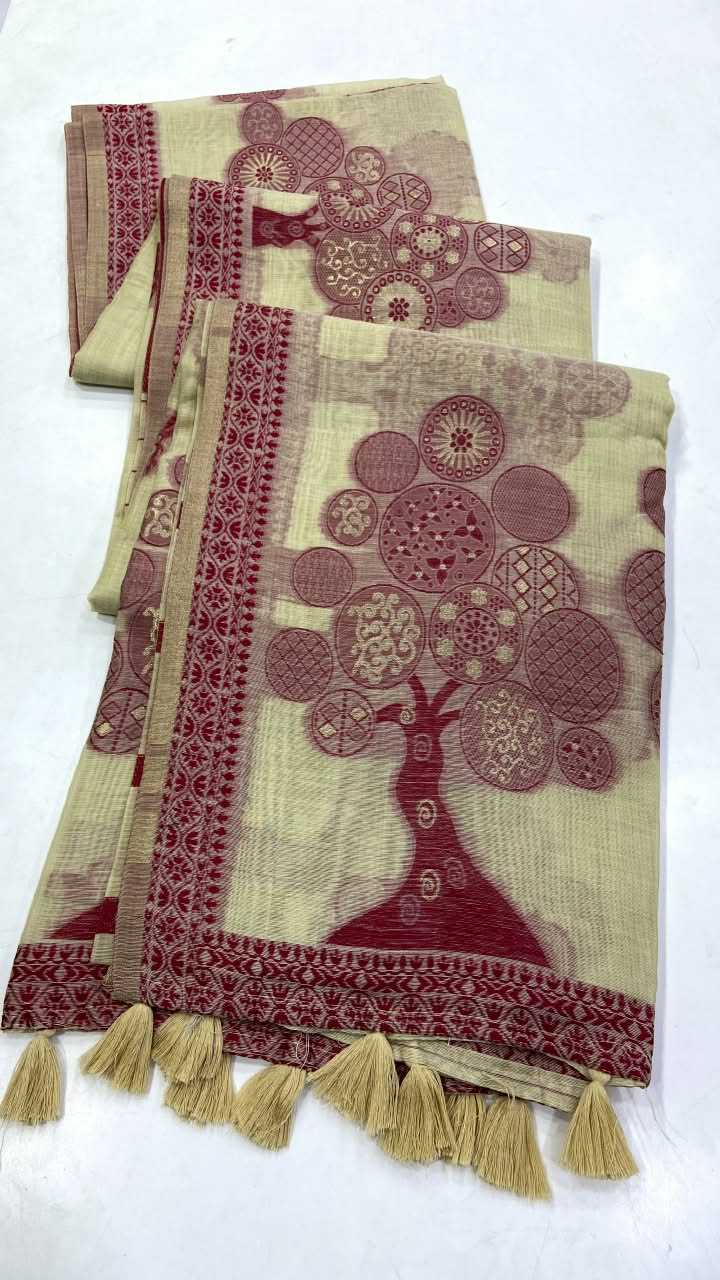 Barkha Soft Jamdani Printed Saree