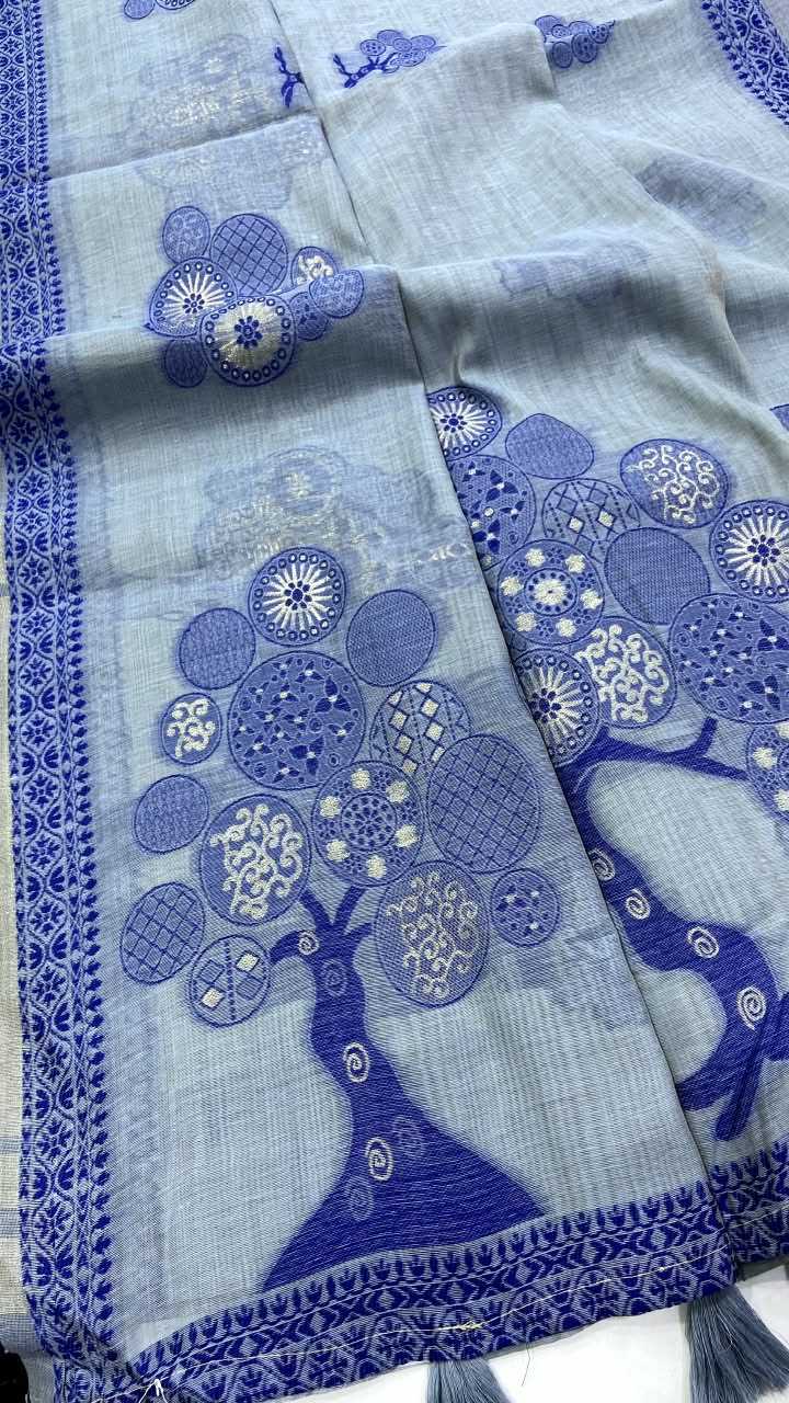 Barkha Soft Jamdani Printed Saree