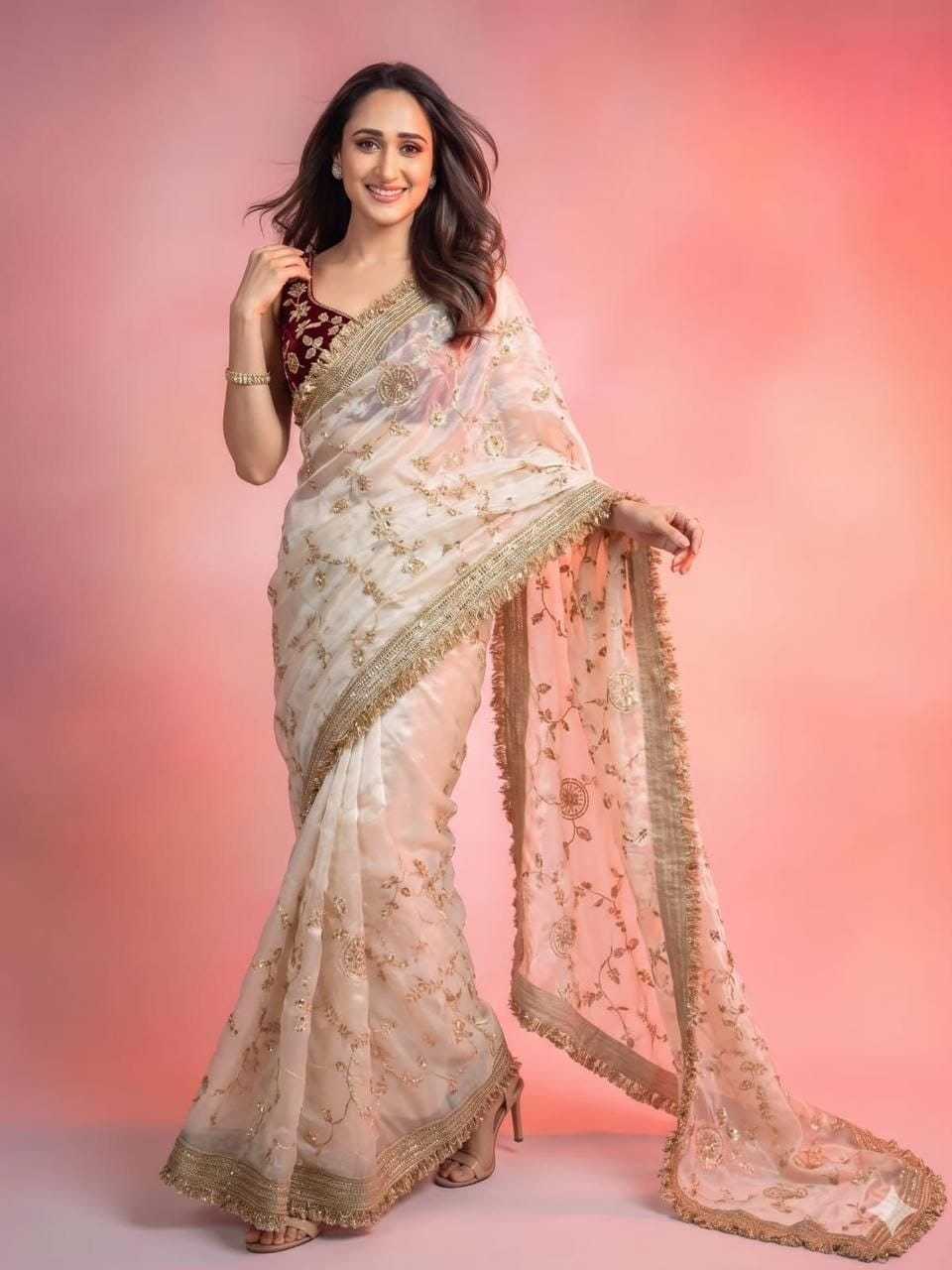 Bits Space Silk Designer Saree
