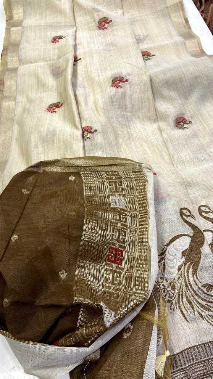 Soft Jamdani Butta Saree