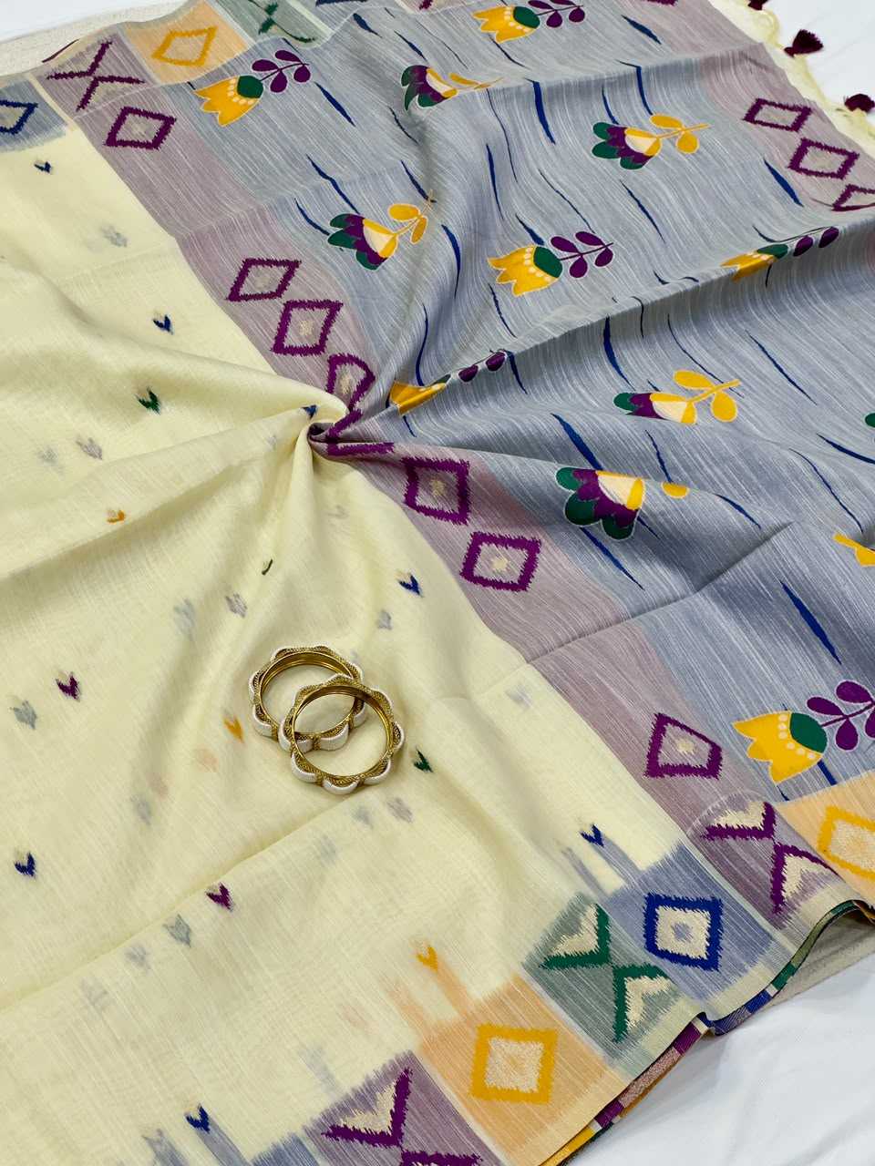 Chhavi Soft Jamdani Traditional Saree