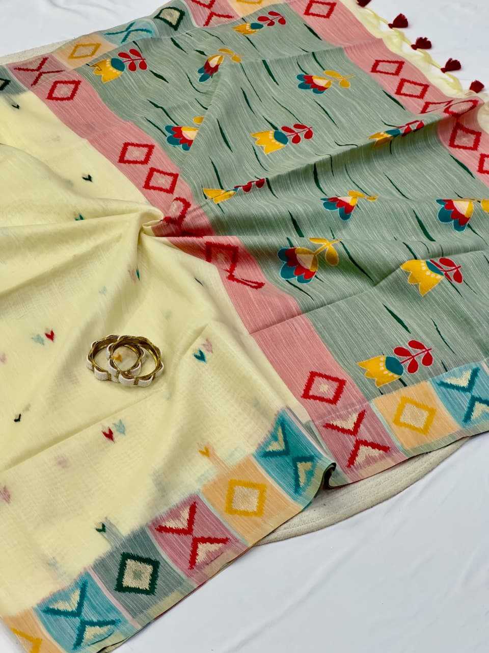 Chhavi Soft Jamdani Traditional Saree