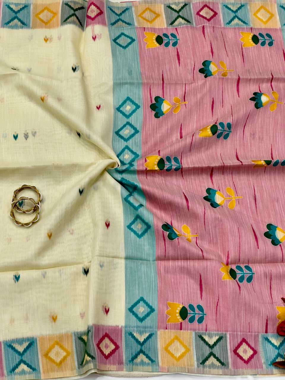 Chhavi Soft Jamdani Traditional Saree