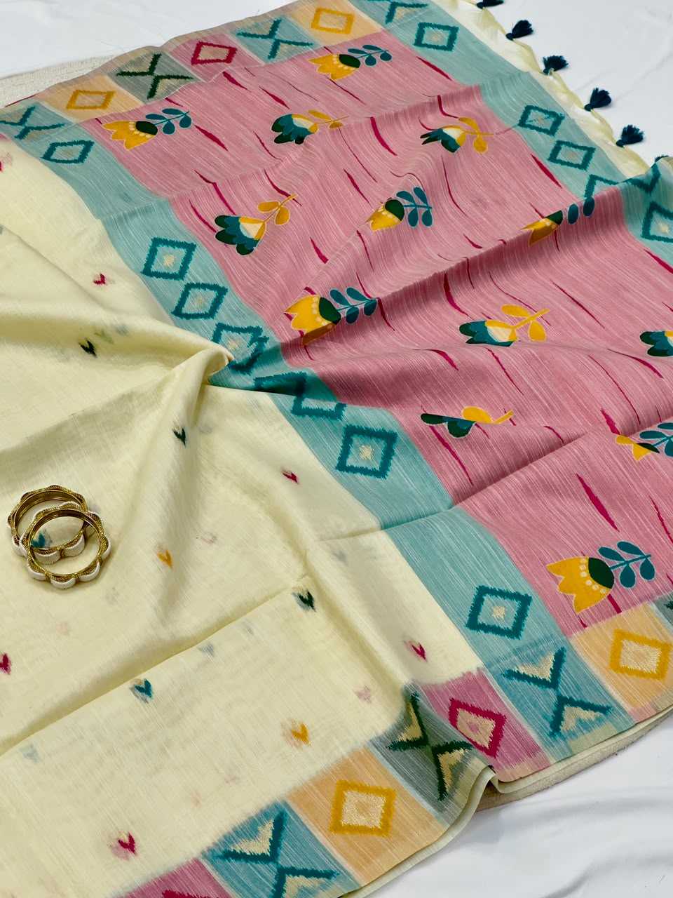 Chhavi Soft Jamdani Traditional Saree