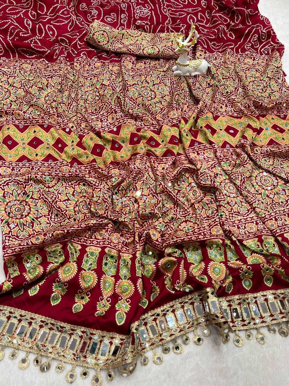 Crepe Silk Printed Saree