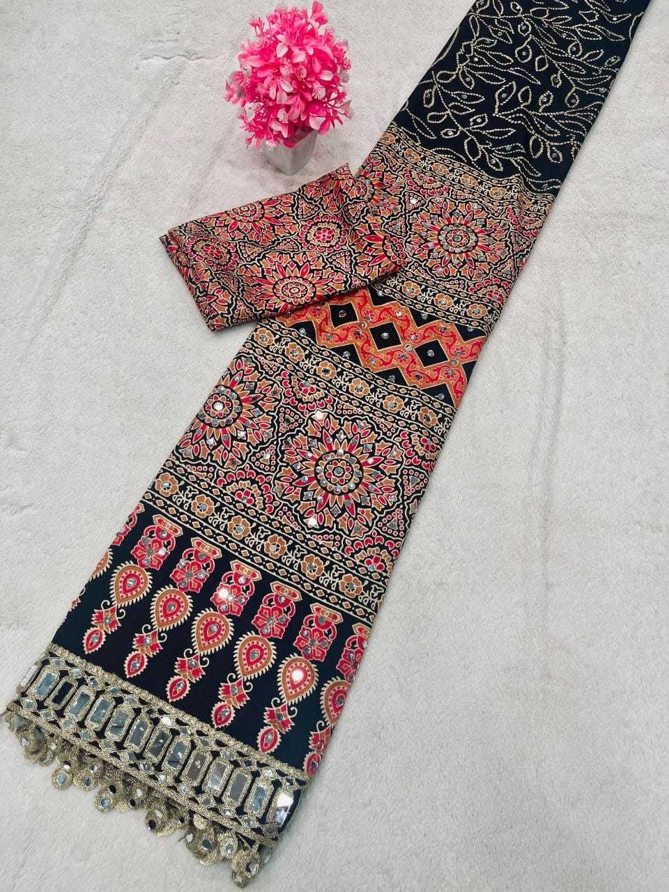 Crepe Silk Printed Saree