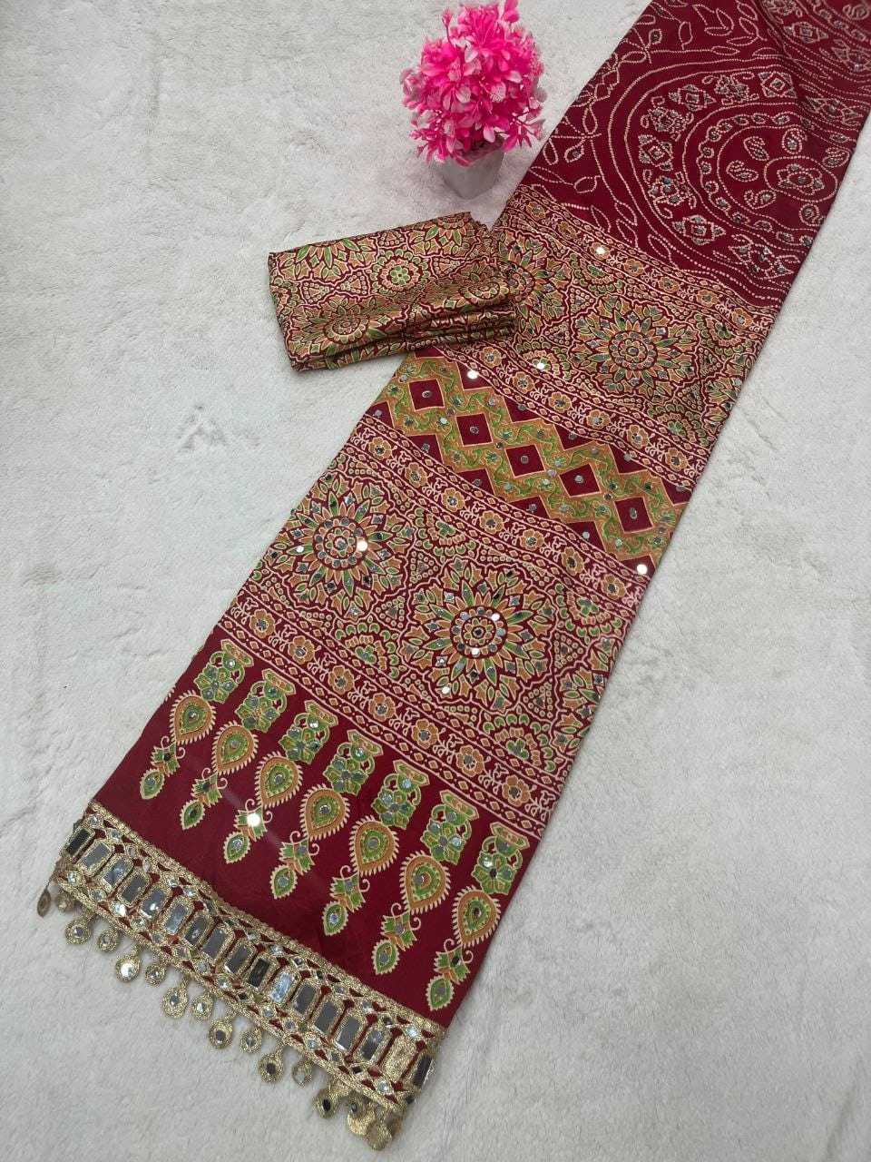 Crepe Silk Printed Saree