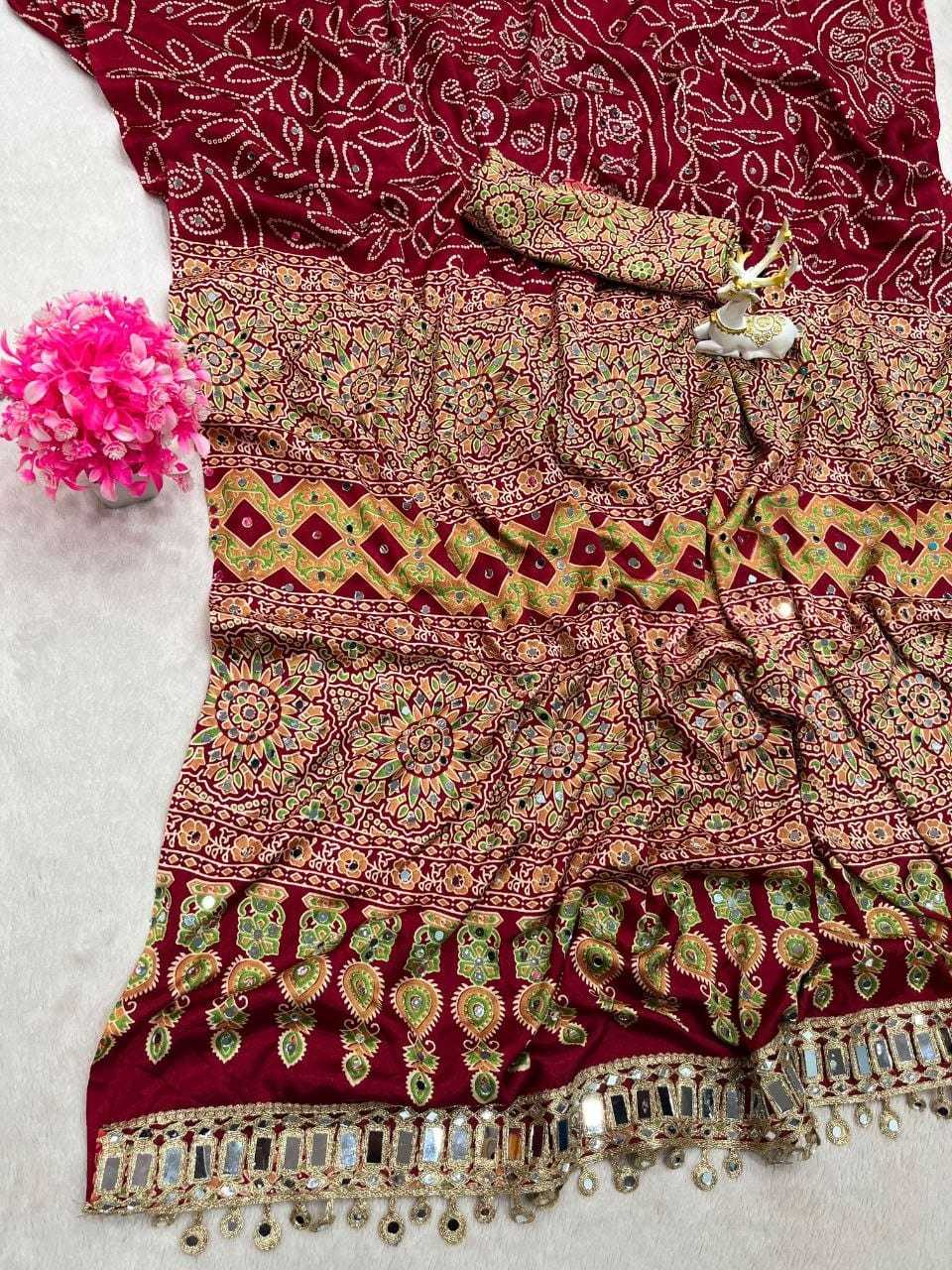 Crepe Silk Printed Saree