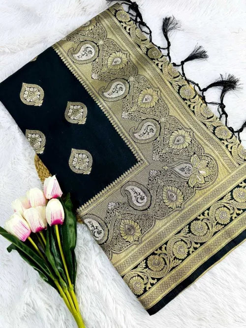 Dakshayani Banarasi Soft Silk Saree